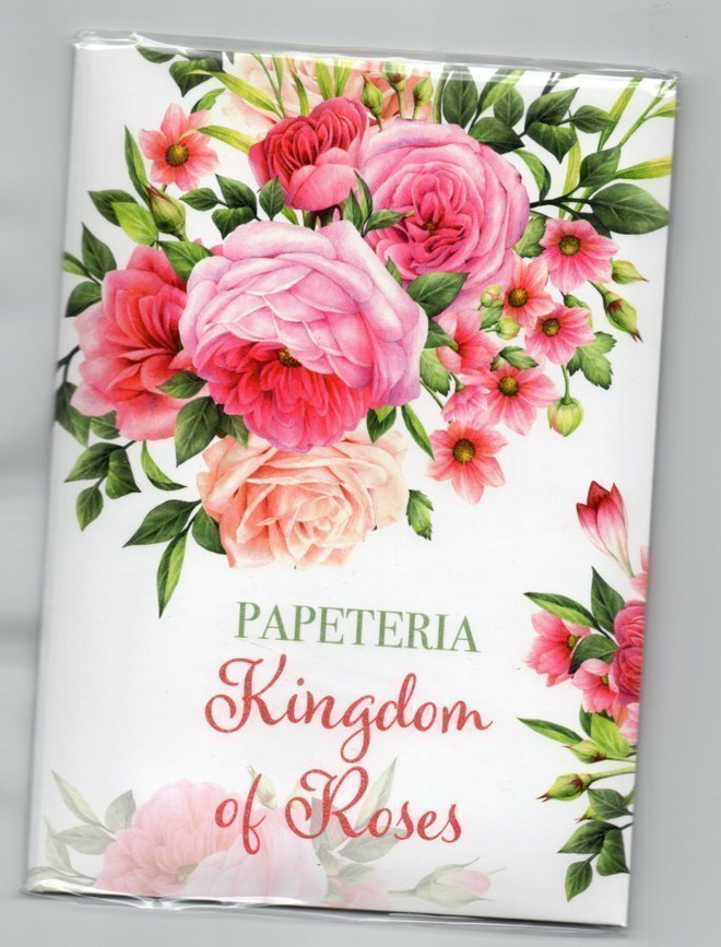 Ruusuinen °°KINGDOM OF ROSES°° KIRJEPAPERIT & KUORET -SETTI