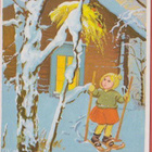 O Vikainen Tyttö katselee lintuja lyhteellä - pikkukuva 1