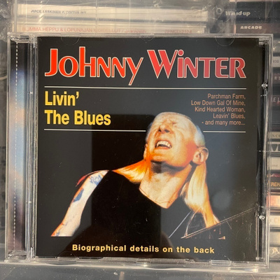 JOHNNY WINTER - Livin’ The Blues cd