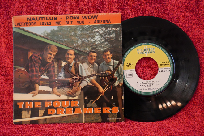 The Four Dreamers – Nautilus Ep Ranska 1962