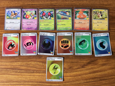Pokémon-30th kortteja