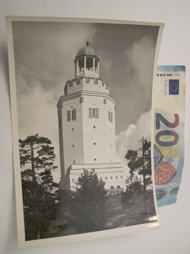 VANHA Postikortin Alkuperäis Valokuva Kotka 1950-l