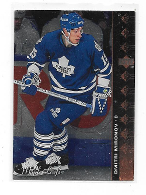 1994-95 SP Inserts #79 Dmitri Mironov , Toronto Maple Leafs
