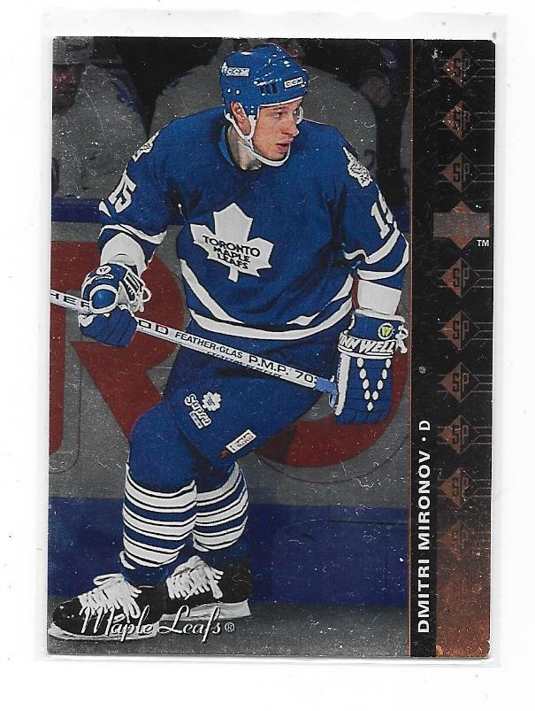 1994-95 SP Inserts #79 Dmitri Mironov , Toronto Maple Leafs