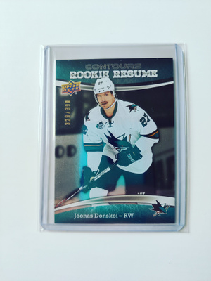 Joonas Donskoi 15-16 UD Contours Rookie Resume /399