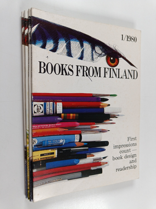 Books from finland vuosikerta 1980 (4 lehteä)