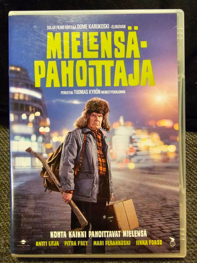Mielensäpahoittaja (DVD) Antti Litja, Dome Karukoski