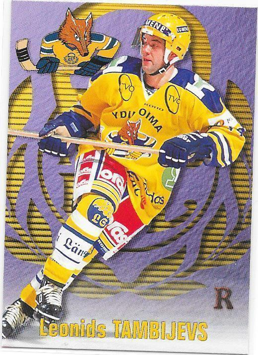 1998-99 CardSet #179 Leonid Tambijevs Lukko