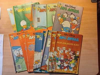 Aku Ankka lehtiä vuodelta 1994
