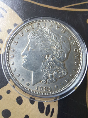 Morgan dollar 1921