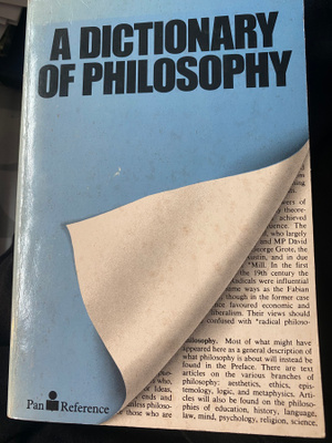 A Dictionary of Philosophy
