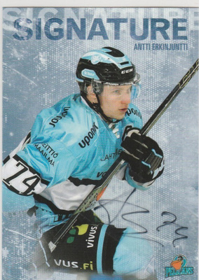 2016/17 Cardset Signature Antti Erkinjuntti , Pelicans