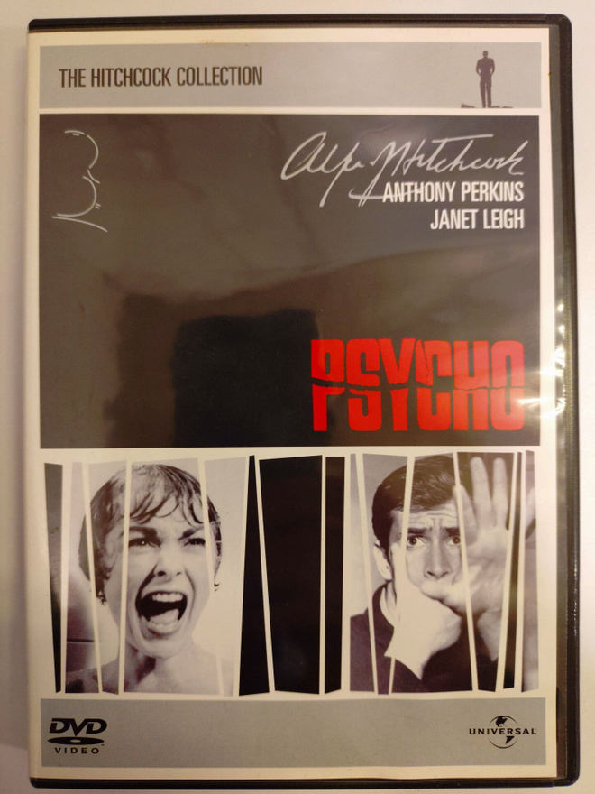 PSYKO (1960) DVD, Anthony Perkins, Alfred Hitchcock