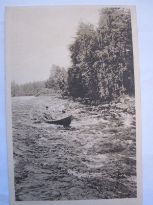 VANHA Postikortti Kajaani 1900-l