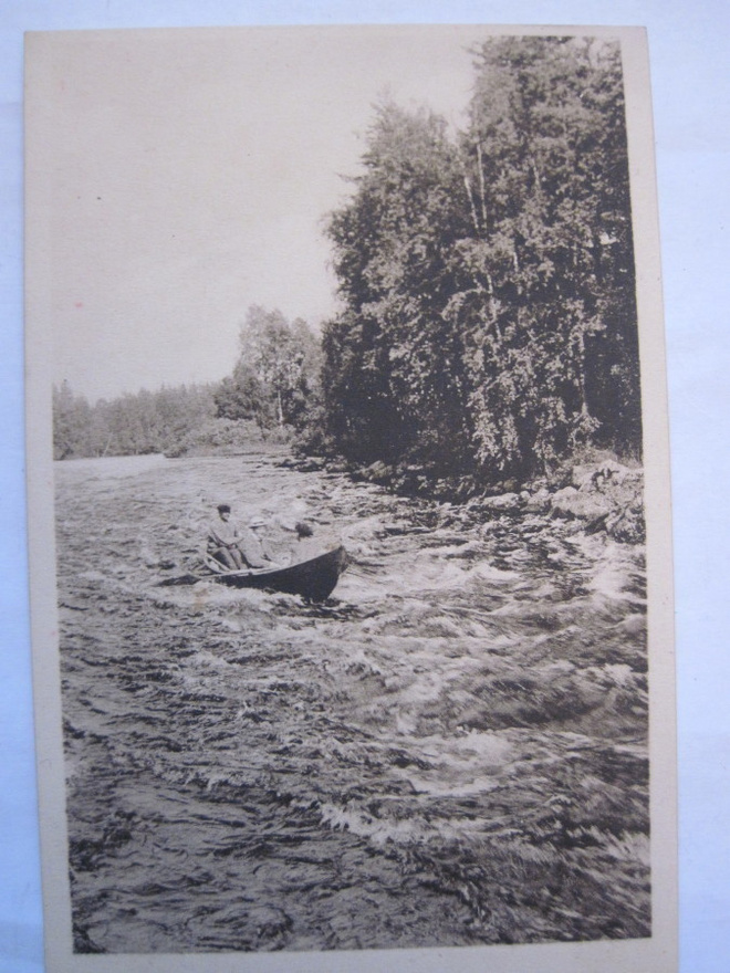 VANHA Postikortti Kajaani 1900-l