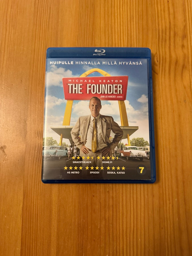 The founder  blu-ray