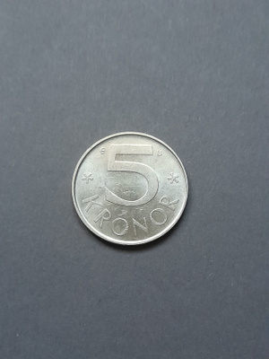 Ruotsi 5 KRONOR 1984