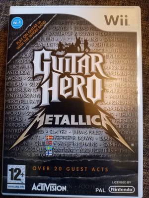 Guitar Hero Metallica Nintendo Wii – CIB / mint