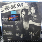 SHE-SHE SAM - WERE GONNA MAKE IT UUSI 12¨MAXI - pikkukuva 1
