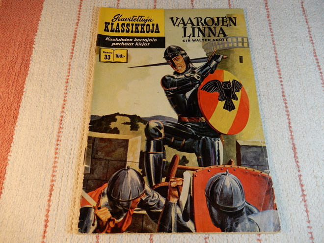 KUVITETTUJA KLASSIKKOJA 33.  VAAROJEN LINNA