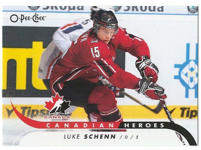 09-10 O-Pee-Chee Canadian Heroes #CB-LS Luke Schenn