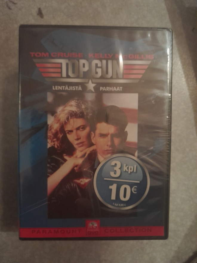 Top gun dvd,tom cruise