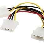 Bandridge Virtajakajakaapeli Molex Ur - 2xMolex Na, 0.15m - pikkukuva 3