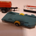 Matchbox traileri tai peräkärry 2 kpl ja ilmatyynyalus v1972 - pikkukuva 1
