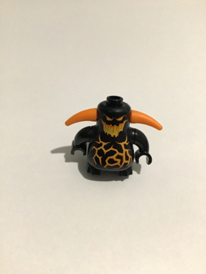 Lego minifiguuri - Nexo Knights - Scurrier - Black