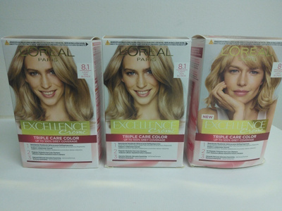 L'oreal Excellence Cream 3 pkt