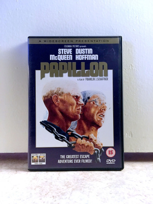Papillon (1973) DVD, UK import, suomitekstitys