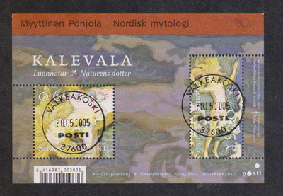 BL34 Pohjola 2004 loistoleimattu blokki.