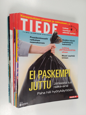 Tiede vuosikerta 2012 (n:o 1-12)
