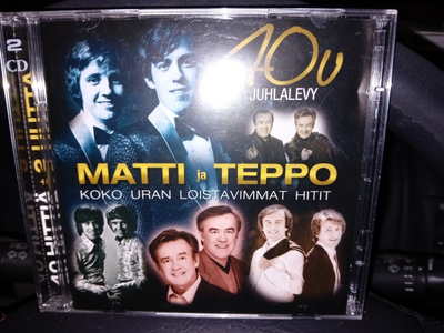 2cd Matti ja Teppo 40 v juhlalevy ( SIS POSTIKULU  )