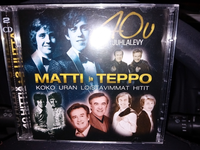 2cd Matti ja Teppo 40 v juhlalevy ( SIS POSTIKULU  )