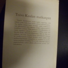 Riku Sarkola: Toivo Kuulan matkanpää (1960) Sis.postikulut - pikkukuva 2