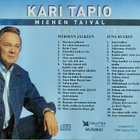 KARI TAPIO-MIEHEN TAIVAL-2CD, v.2004 VALITUT PALAT - pikkukuva 2