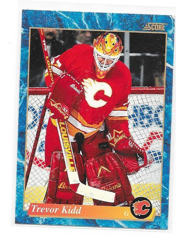 1993-94 Score #660 Trevor Kidd Calgary Flames MV