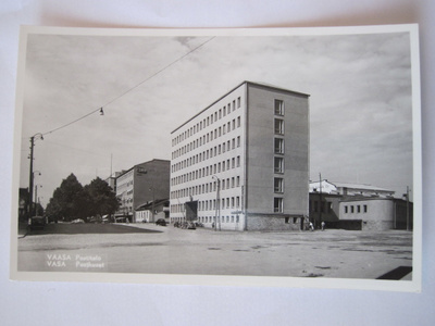 VANHA Postikortti Vaasa 1950-luku Alkup.Mallikappale