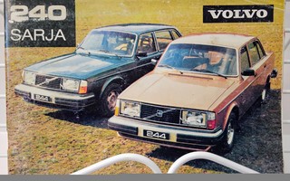 Volvo 240 sarja käyttöohjekirja