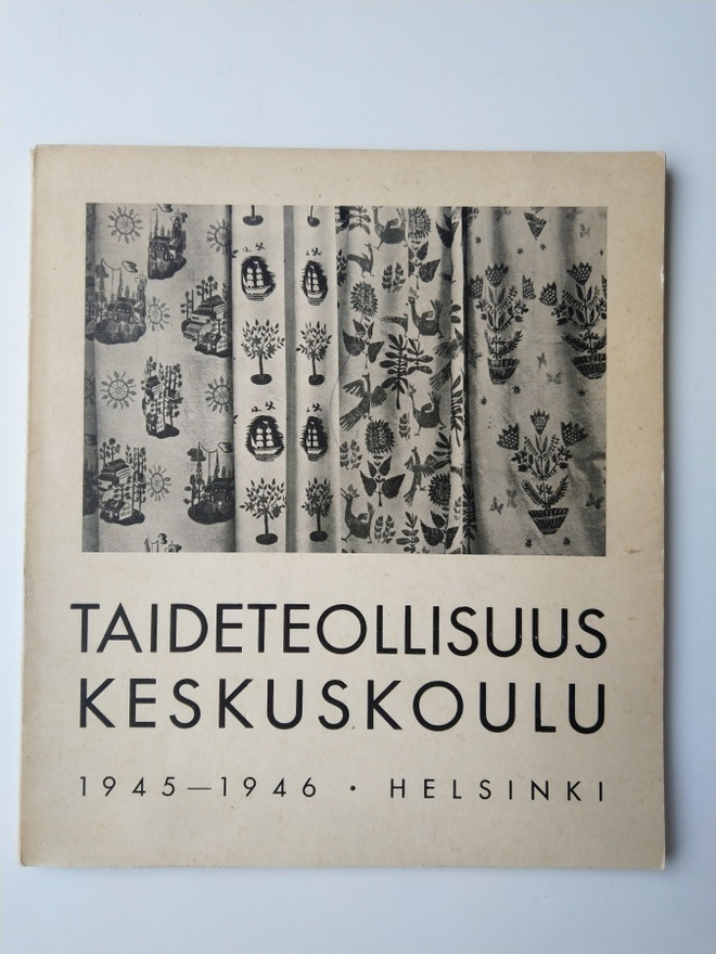 Taideteollisuus keskuskoulu 1945-1946