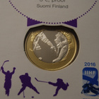 SUOMI: 5 Euro Proof Urheilu - Jääkiekko - pikkukuva 2
