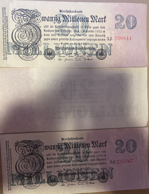 Germany 20.000.000 Mark 1.9.1923 P97