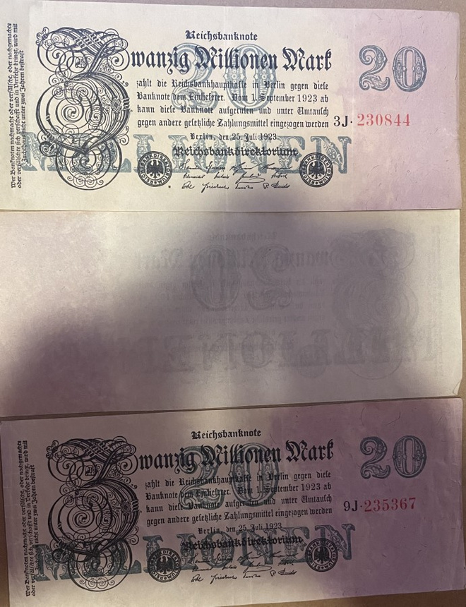 Germany 20.000.000 Mark 1.9.1923 P97