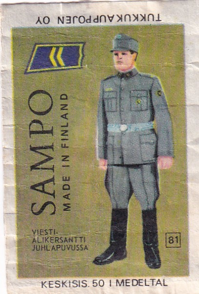Sampo. 81, Viestialikersantti      7/13