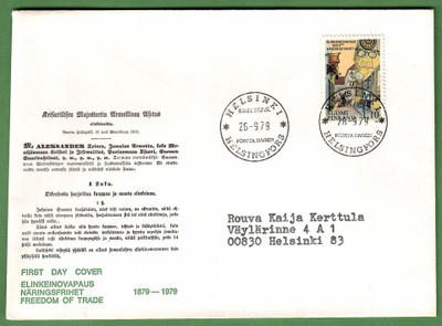 FDC-1979 Elinkeinovapaus 100 vuotta (118)