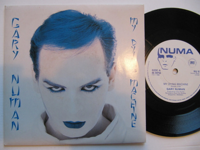 Gary Numan My Dying Machine 7" sinkku