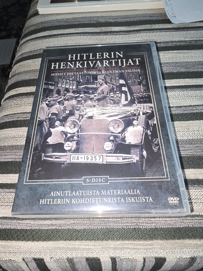 Hitlerin henkivartijat – 5 DVD – n. 10 tuntia – dokumenttisa