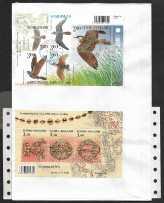 Postil. - Kalevala+lintuja R (LAPE BL22+BL23) Espoo 3.6.1999