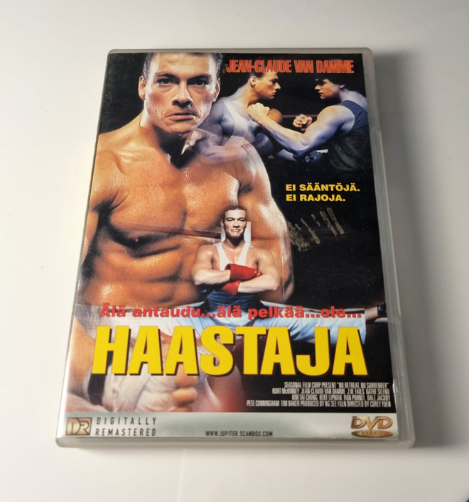 Haastaja (No Retreat, No Surrender) dvd